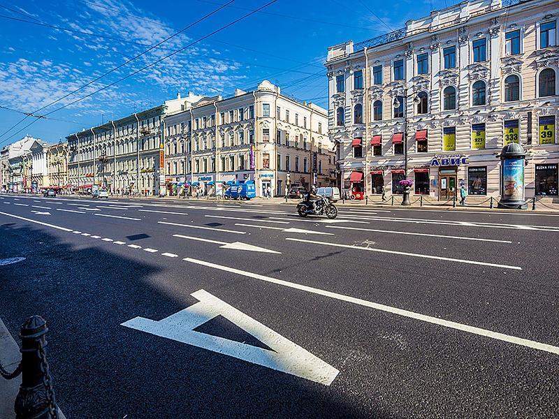 Newski Central Apartamenty Sankt Petersburg Exterior foto